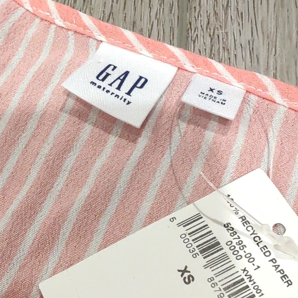 Gap Stripes Maternity Top - Picture 3 of 8